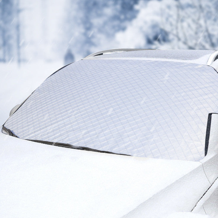 Colverro™ Magnetic Windshield Snow Cover with Side Mirror Covers