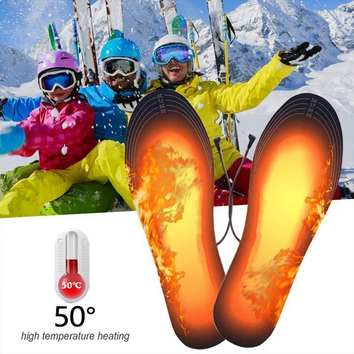 Colverro™ USB Heated Shoe Insoles That Trim to Fit Boots and Sneakers