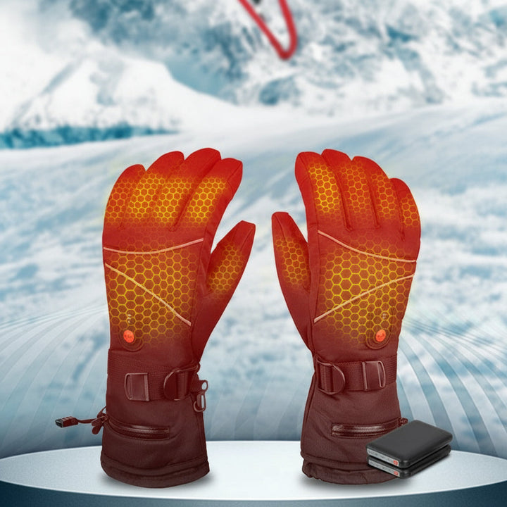 Colverro™ Waterproof Rechargeable Heated Gloves with 2500 mAh Battery