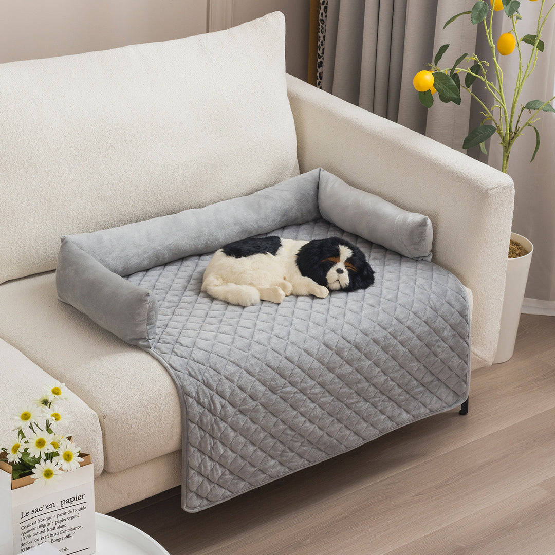 Dog Couch Bed – Plush Furniture Protector for Large Dogs