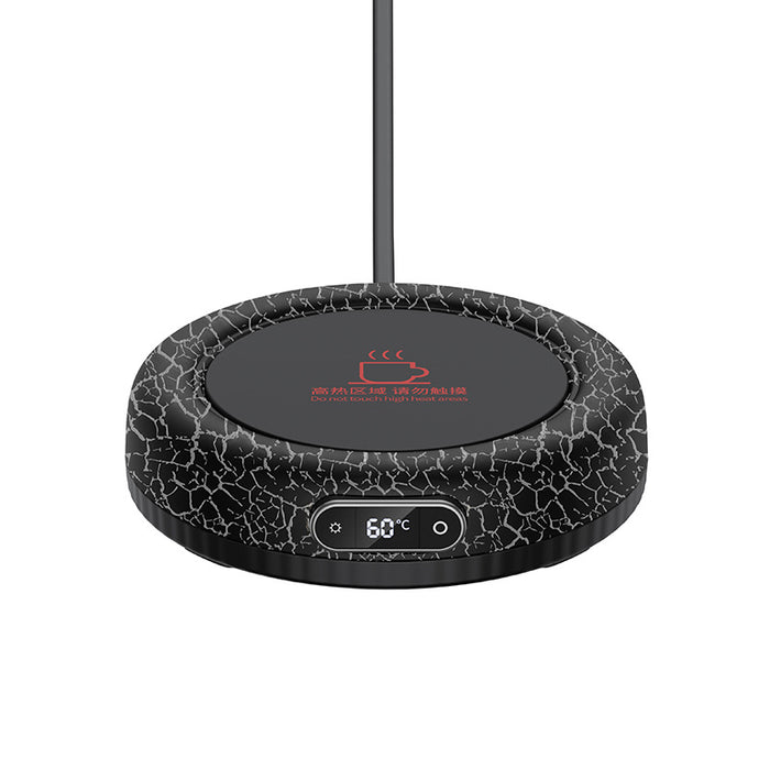 Colverro Volcano Mug Warmer with Color-Changing Ambient Light