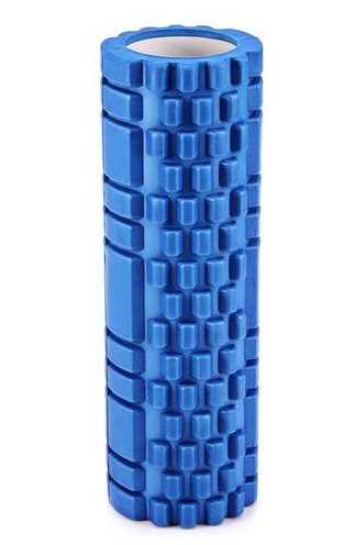 Textured EVA foam roller for massage