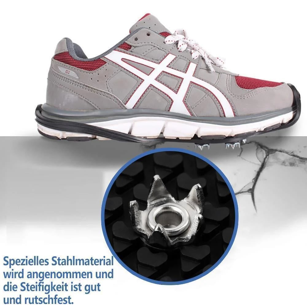Colverro™ Anti-Slip Ice Cleats for Shoes – Steel Spikes, 2 Pairs