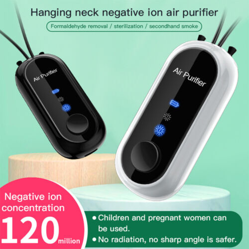 Colverro™ Wearable Mini Air Purifier Necklace with USB Charging