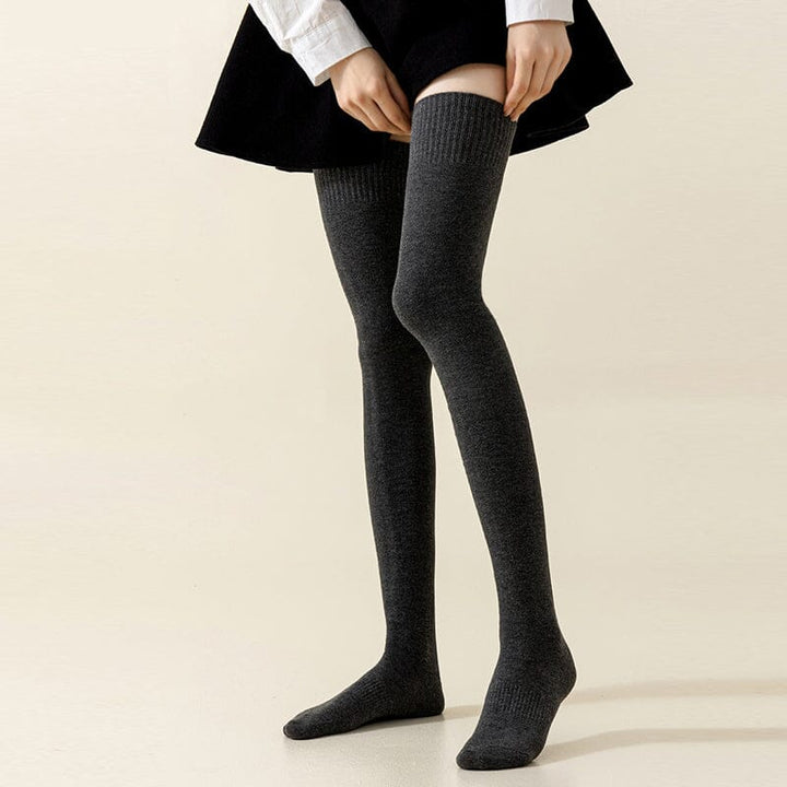 Colverro™ Thick Cotton Crew Socks for Cold Days, Hiking and Lounging