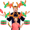 Colverro™ Reindeer Antler Ring Toss Game for Holiday Parties