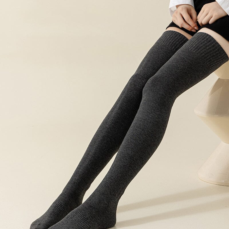 Colverro™ Thick Cotton Crew Socks for Cold Days, Hiking and Lounging