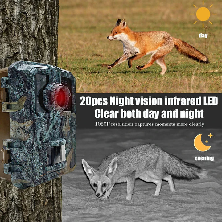 Colverro™ Mini 16MP Trail Camera with Night Vision and PIR Sensor
