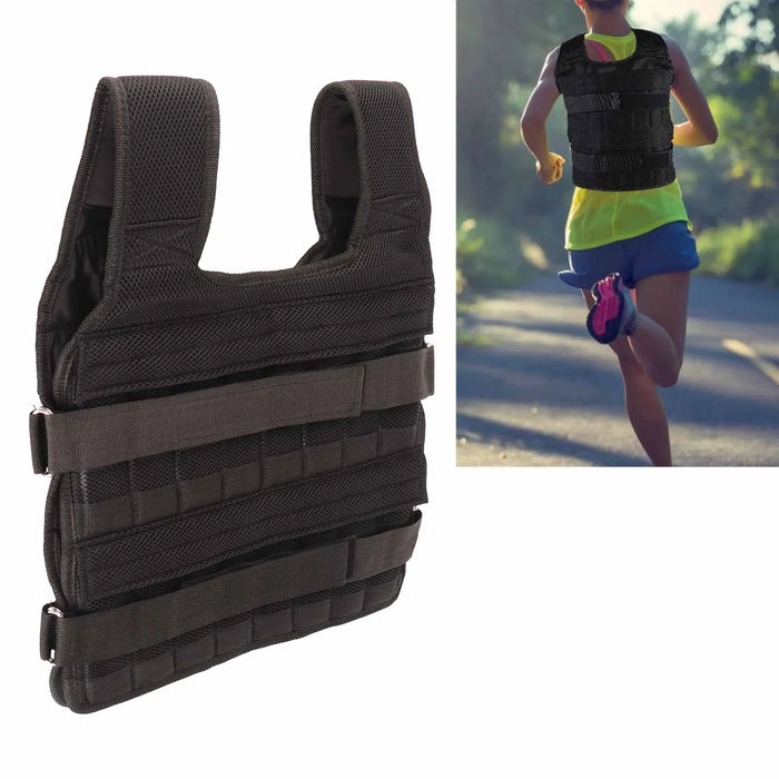 Colverro™ Adjustable Weighted Vest with 32 Pockets for Workouts