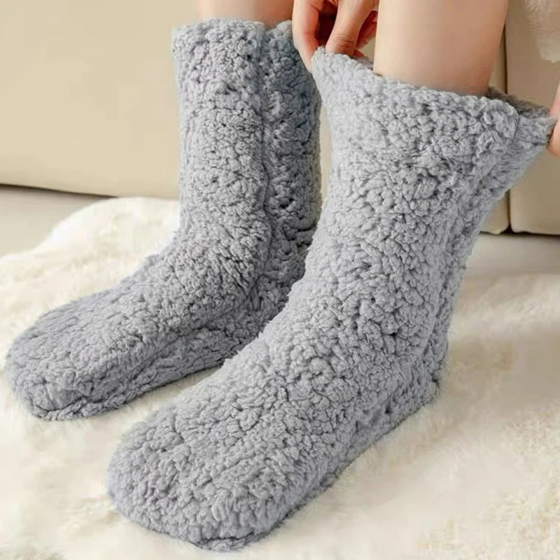 Colverro™ Thick Plush Fleece Socks for Cozy Nights at Home