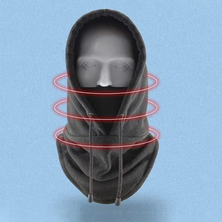 Colverro™ Polar Fleece Balaclava Ski Mask with Adjustable Drawstring