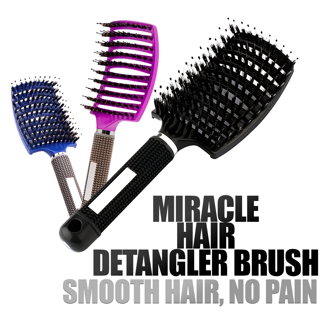 Colverro™ Detangling Hair Brush for Gentle, Pain-Free Knot Removal