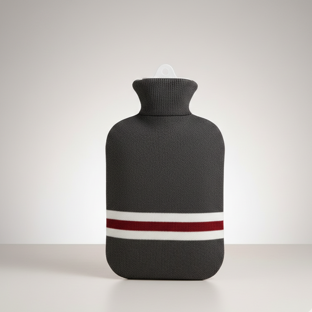 Colverro™ 2 Liter Hot Water Bottle with Knit Cover, Warm for Hours