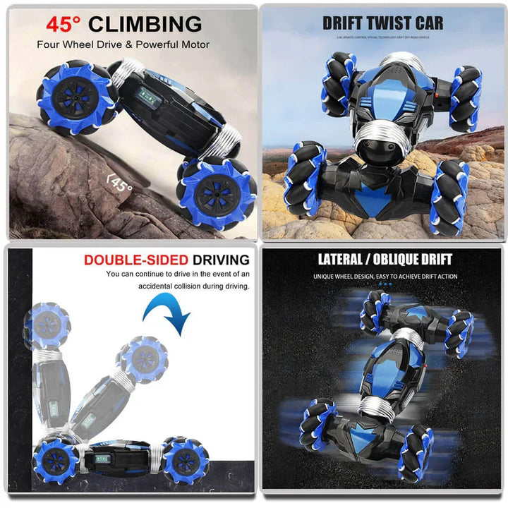 Colverro™ Gesture Control Stunt Car with Remote and Watch Controller