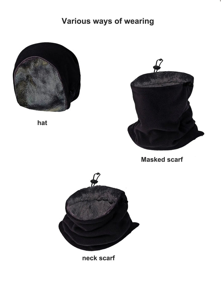 Colverro™ Fleece Balaclava Face Mask and Neck Gaiter with Buckle
