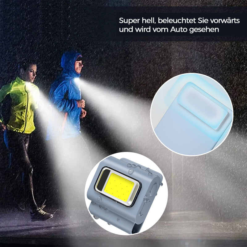 Colverro™ Magnetic Mini COB Flashlight with USB Charging, 200 Lumens