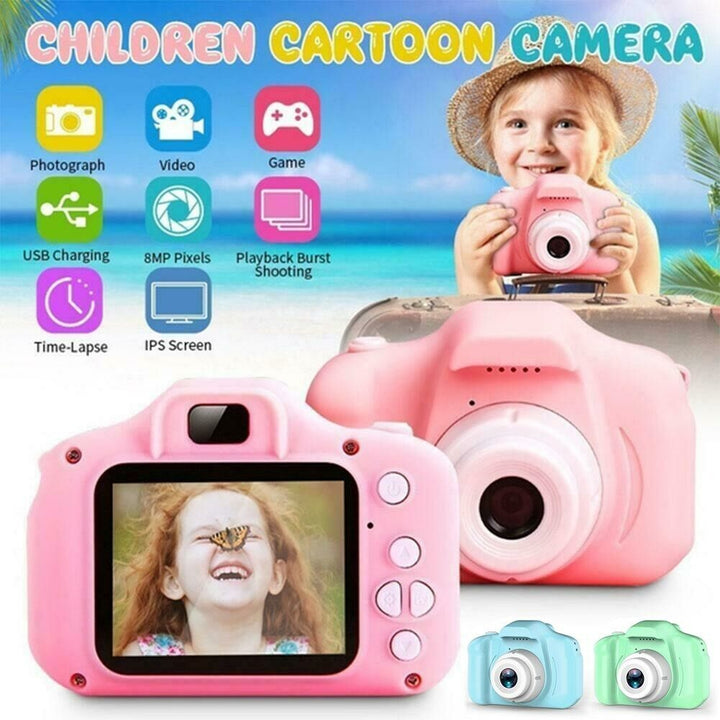 Colverro™ Retro Mini Digital Camera with Full HD Video and 2" Screen