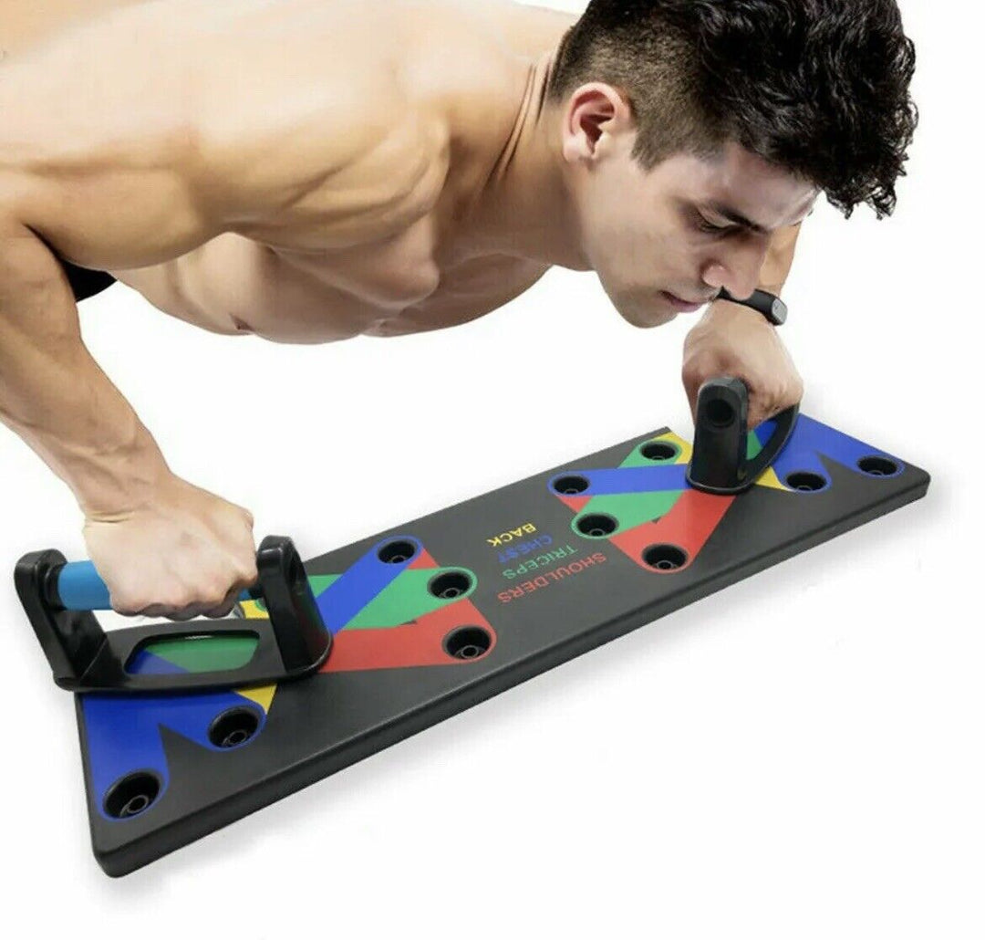 Colverro™ Adjustable Push-Up Machine for Full Upper-Body Home Workouts