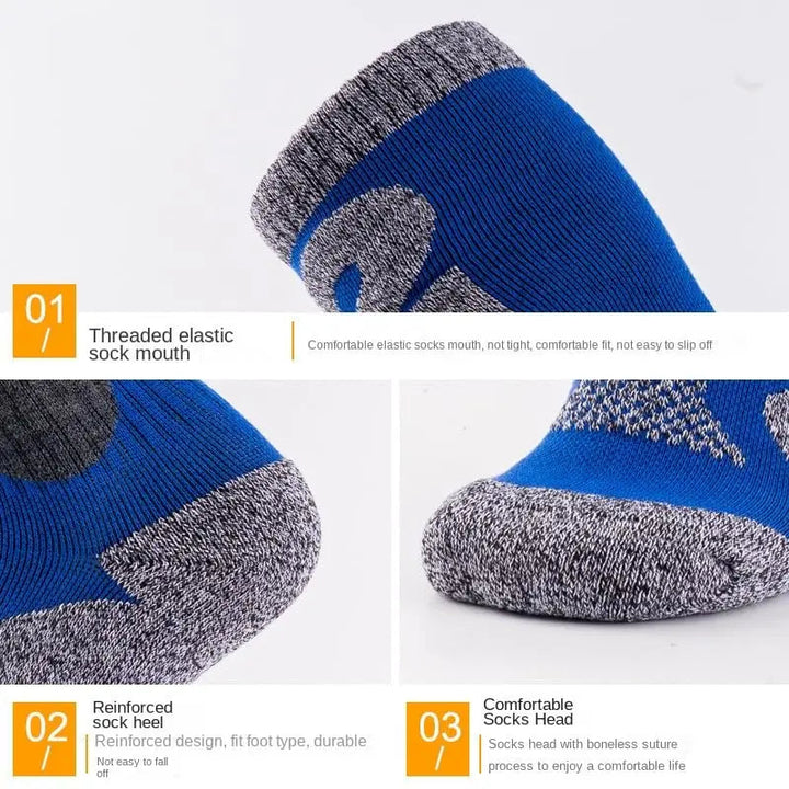 Colverro™ Merino Wool Blend Ski Socks with Cushioned Sole and Arch Support