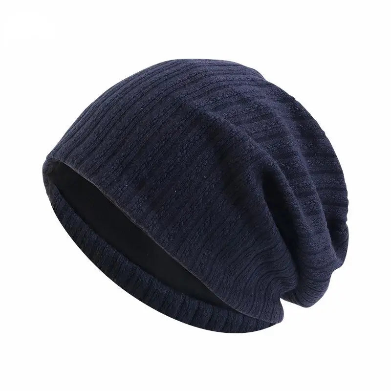 Colverro™ Wheat Pattern Double-Layer Cotton Beanie for Everyday Wear