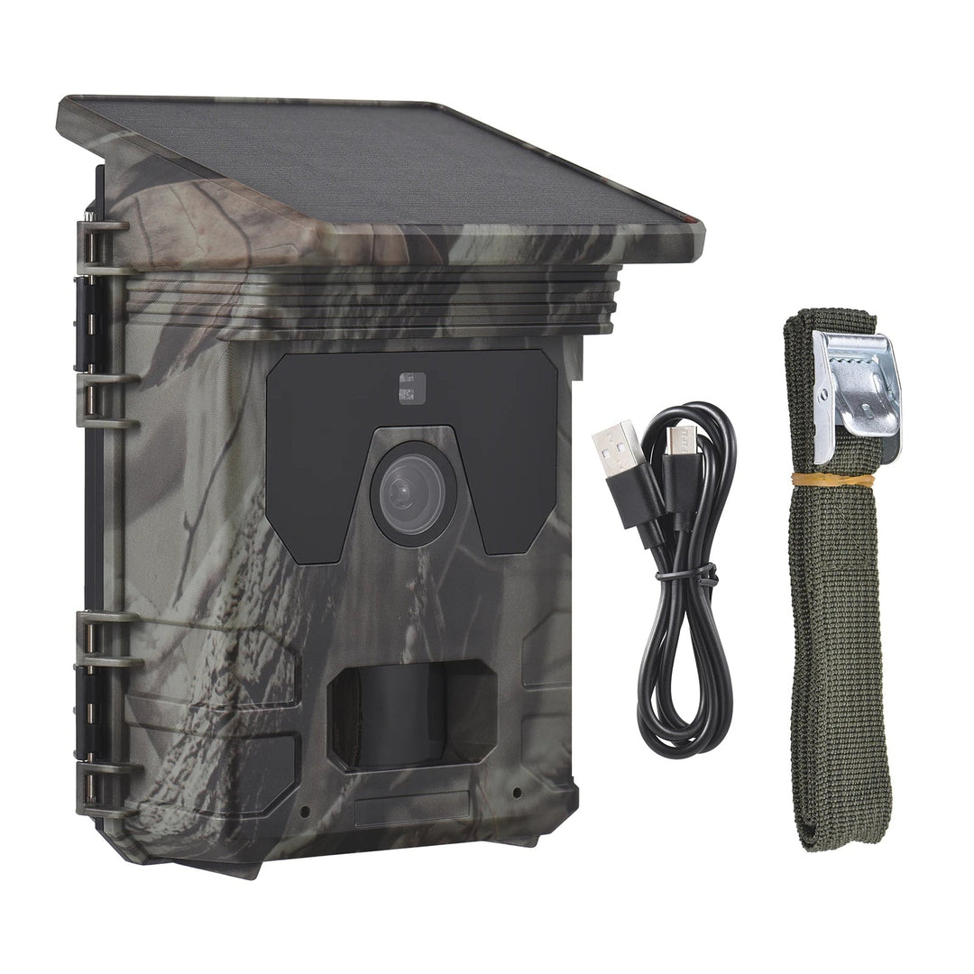 Colverro™ Solar Trail Camera with 4K Video, 50MP Photos and Night Vision