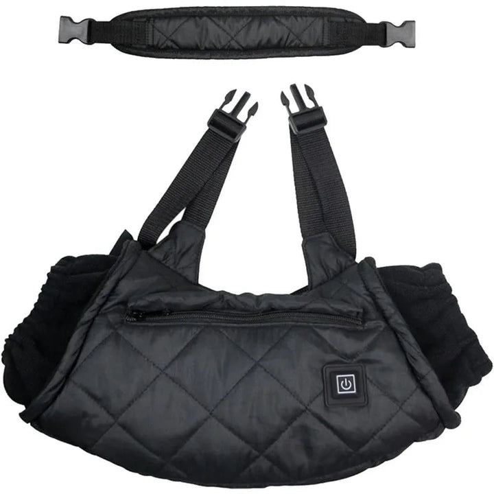 Colverro™ Heated Hand Muff with 3 Heat Settings and Shoulder Strap