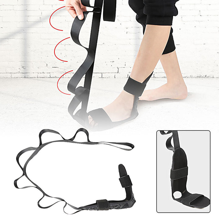 Colverro™ Adjustable Yoga Stretch Strap for Deeper Stretches and Flexibility