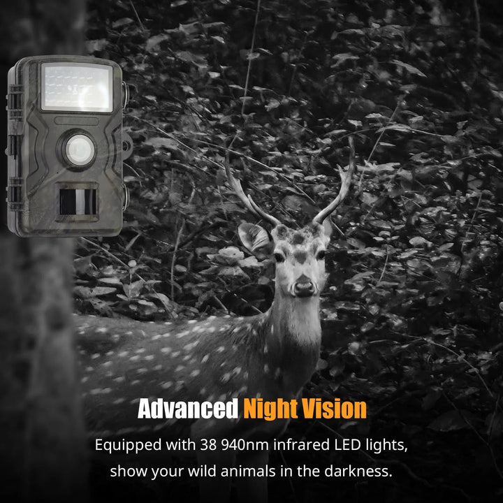 Colverro™ 16MP Trail Camera with 1080p Video and Infrared Night Vision
