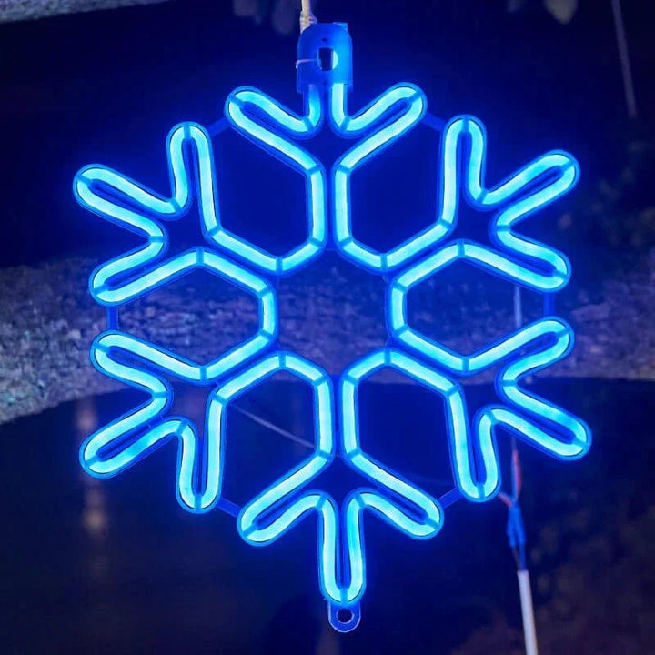 Colverro™ Frosted Snowflake LED Light for Indoor and Outdoor Decor