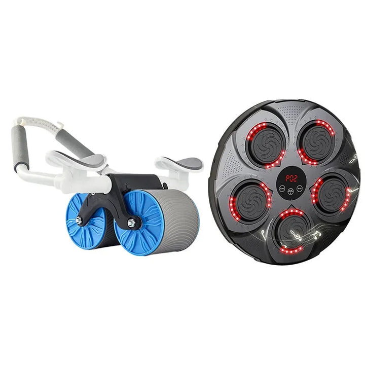 Colverro™ Wall-Mounted Music Boxing Machine with Bluetooth and Lights