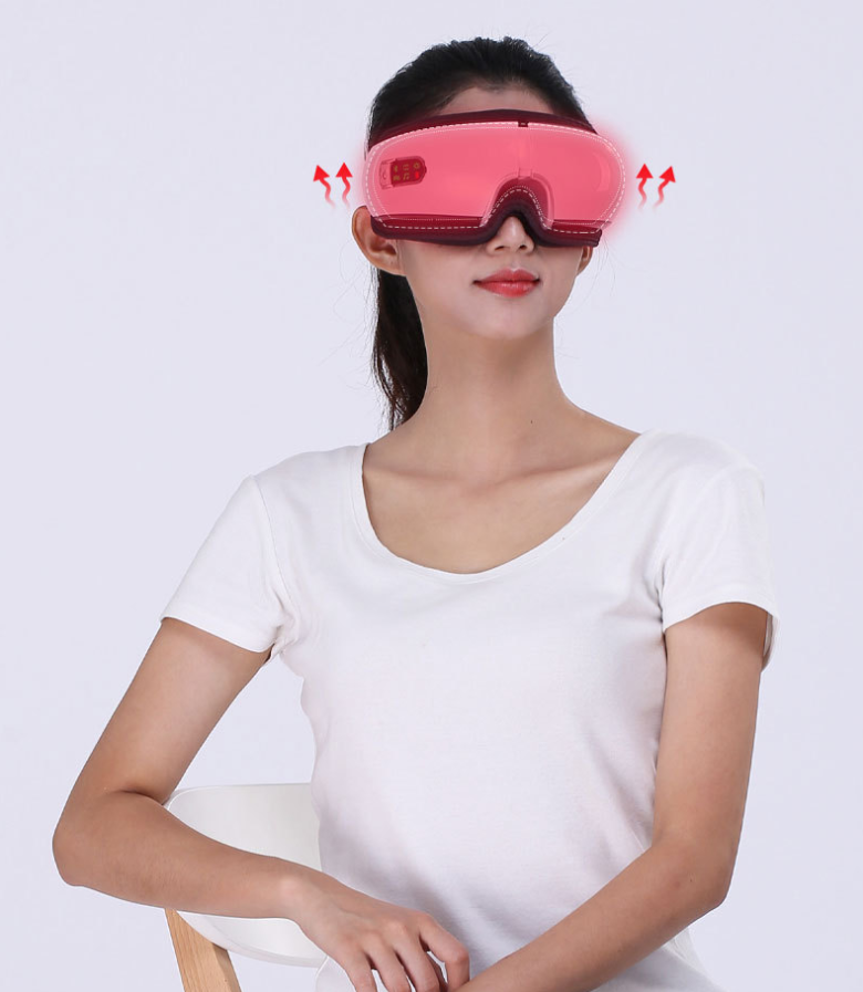 Pearl white smart eye massager
