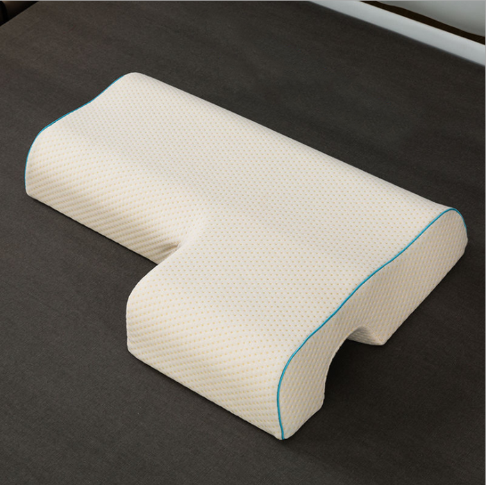 Colverro Arched Couples Memory Foam Pillow with Arm Tunnel