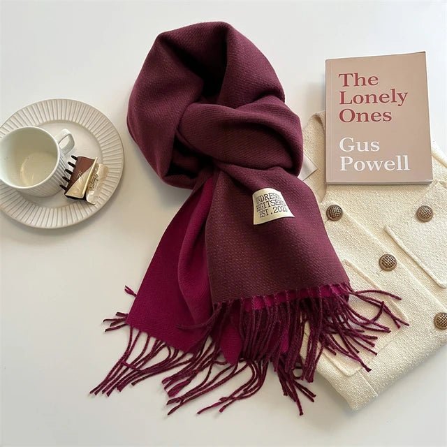 Colverro™ 100% Wool Scarf for Men and Women – Super Soft &amp; Warm