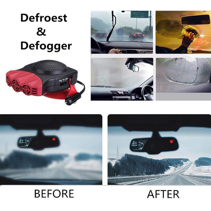 Colverro™ 12V Car Heater and Defroster for Fogged Windows