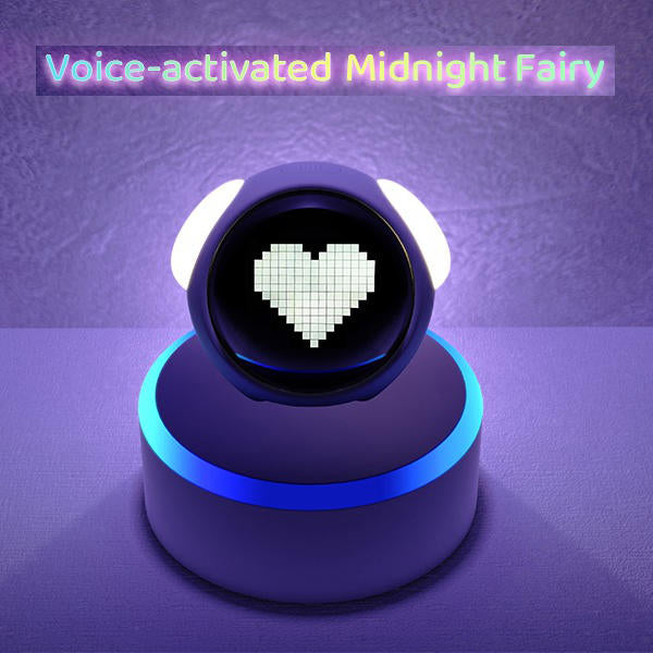 Colverro™ Cute Dog Sunrise Alarm Clock with Voice Control and Night Light