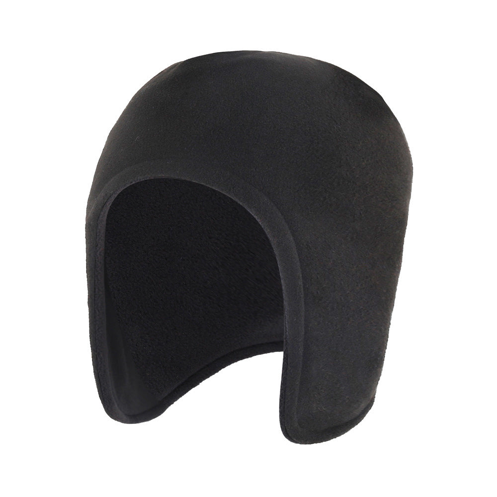Polar fleece cap with ear flaps