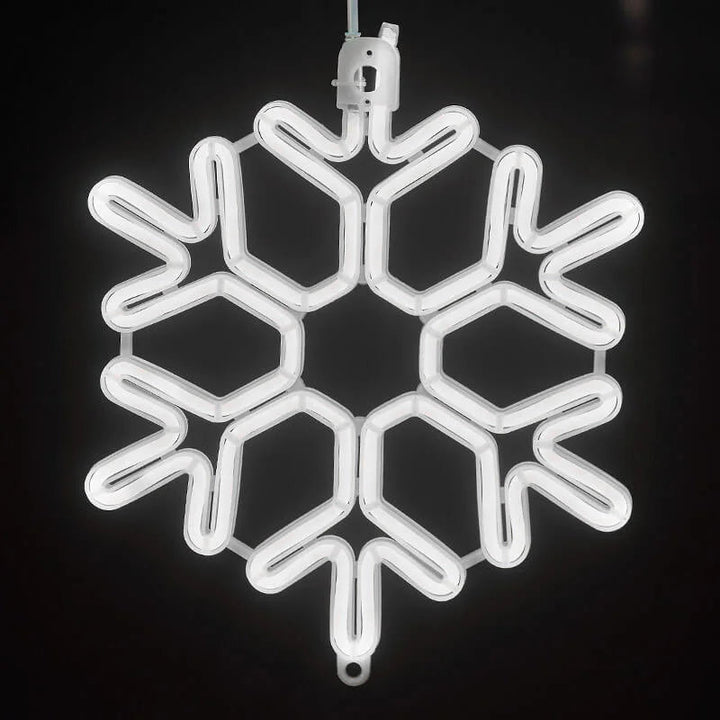 Colverro™ Frosted Snowflake LED Light for Indoor and Outdoor Decor