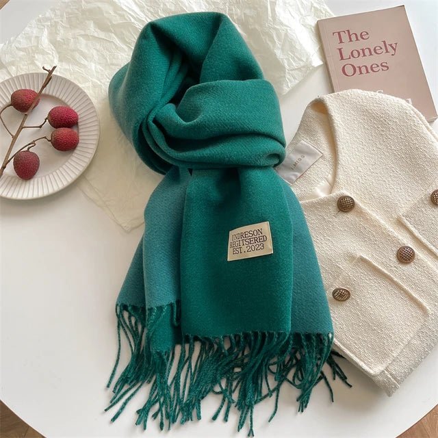Colverro™ 100% Wool Scarf for Men and Women – Super Soft &amp; Warm
