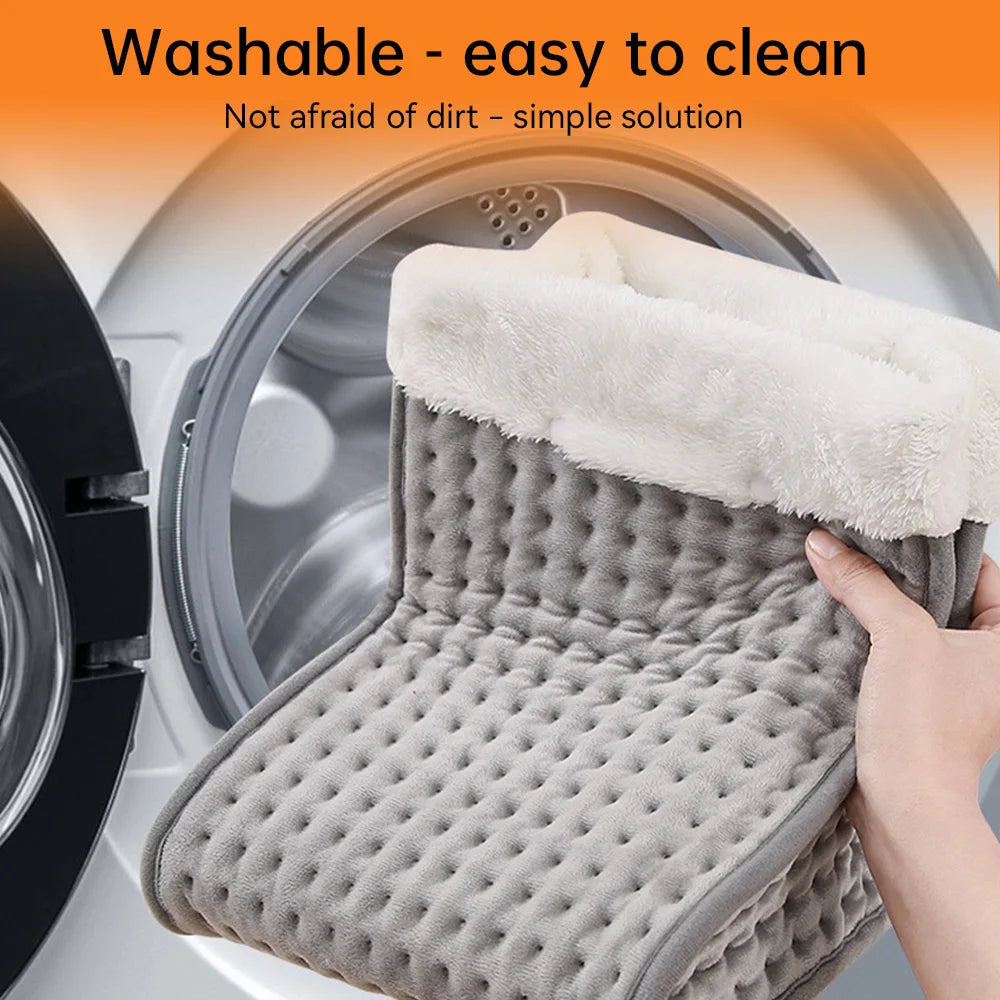 Colverro™ Plush Electric Foot Warmer with Remote and 9 Heat Levels