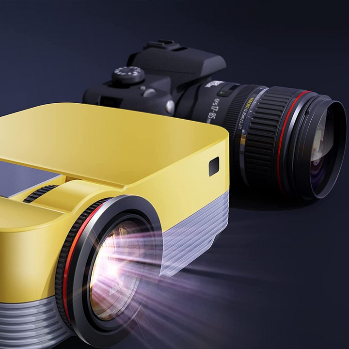Colverro™ Mini HD Projector with Tripod and Built-In Speakers