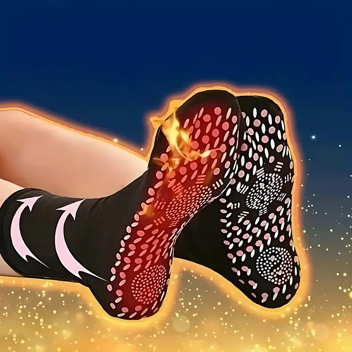Colverro™ Rechargeable Heated Athletic Socks, 5-Pair Set – Unisex