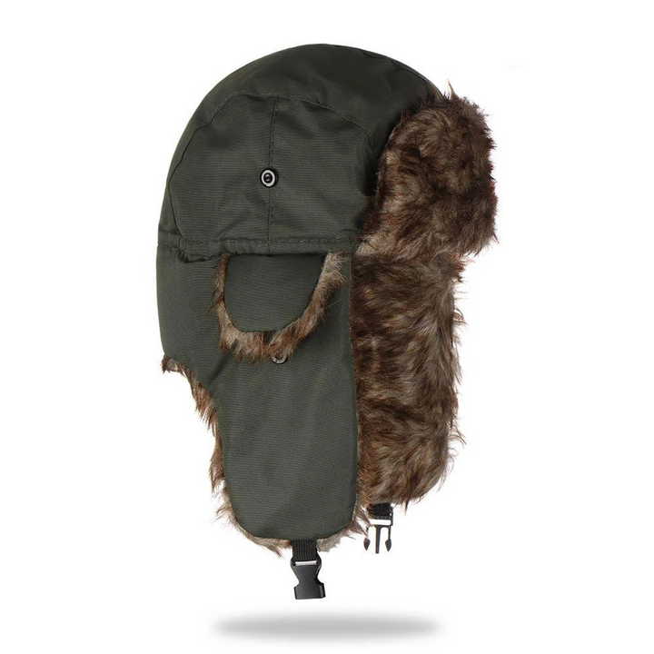 Colverro™ Faux Fur Aviator Hat with Earflaps for Bitter Cold Days