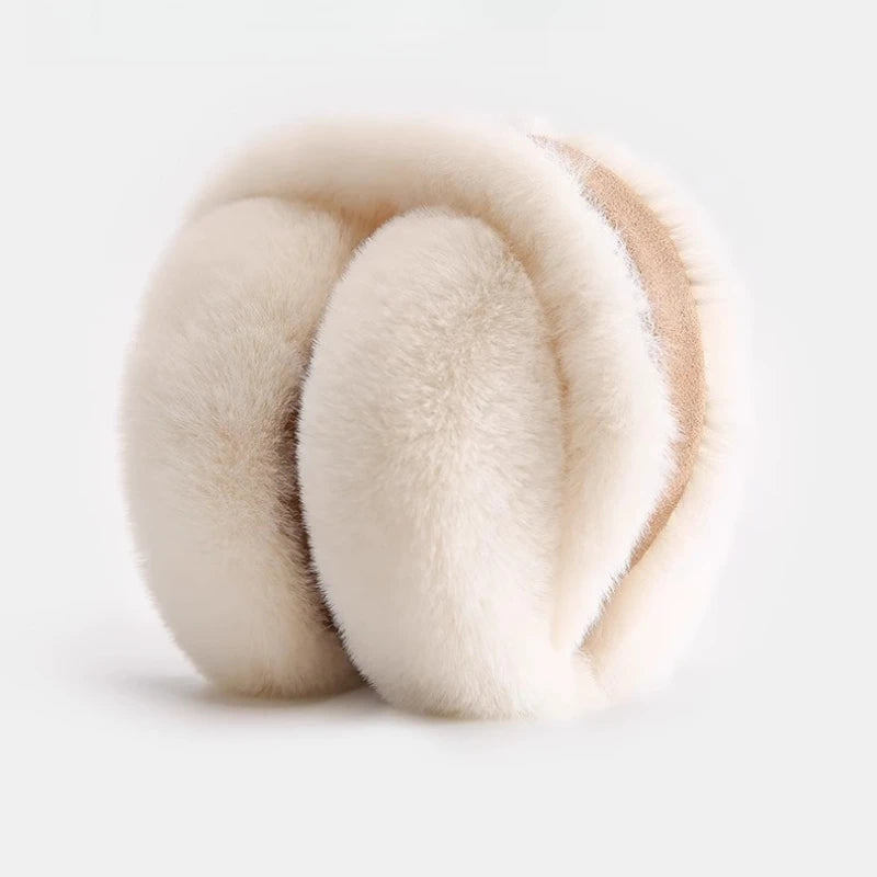 Colverro™ Plush Ear Muffs Headband for Women, Soft and Fluffy Warmth