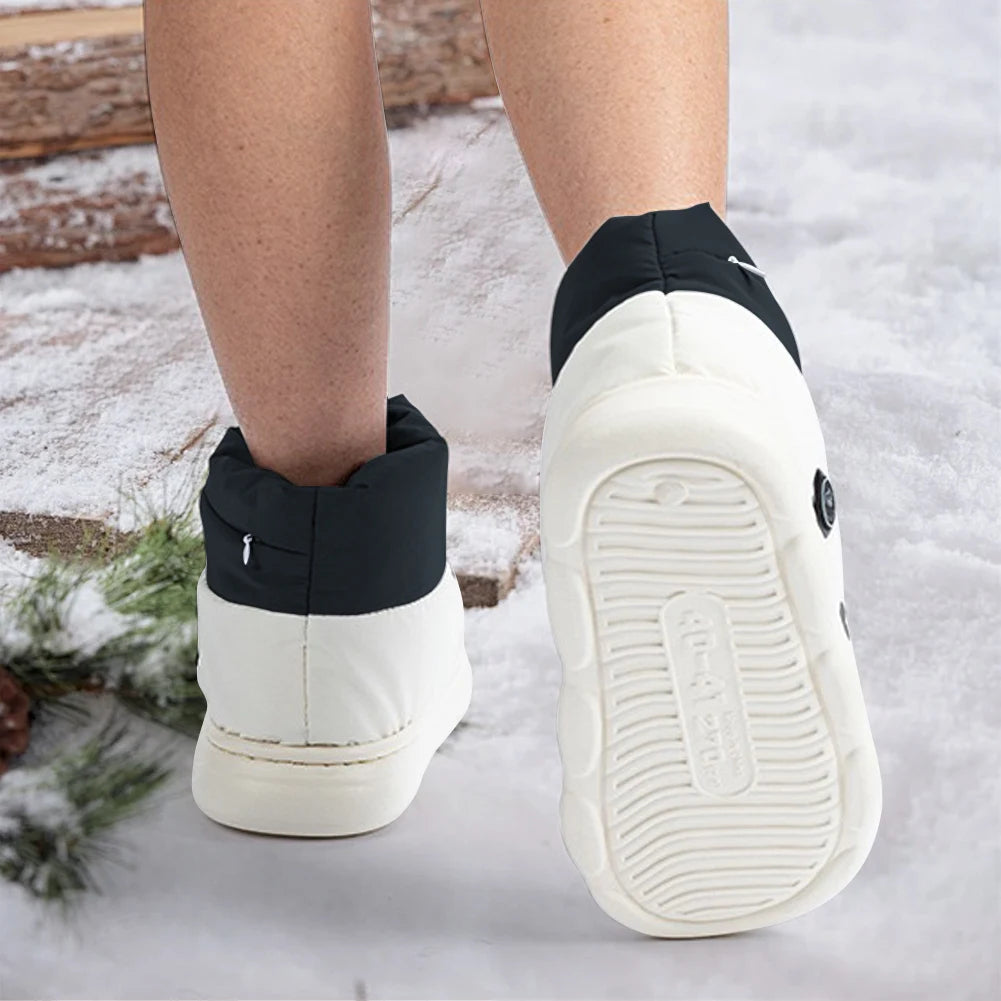 Colverro™ Rechargeable Heated Slippers with 3 Heat Settings