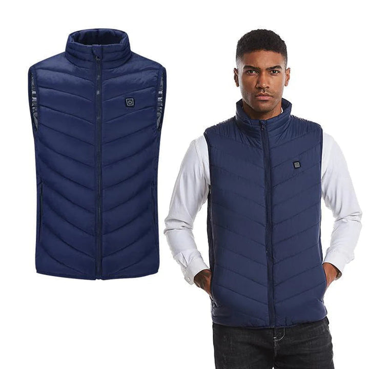 Colverro™ Wind- and Waterproof Heated Vest with Heated Collar