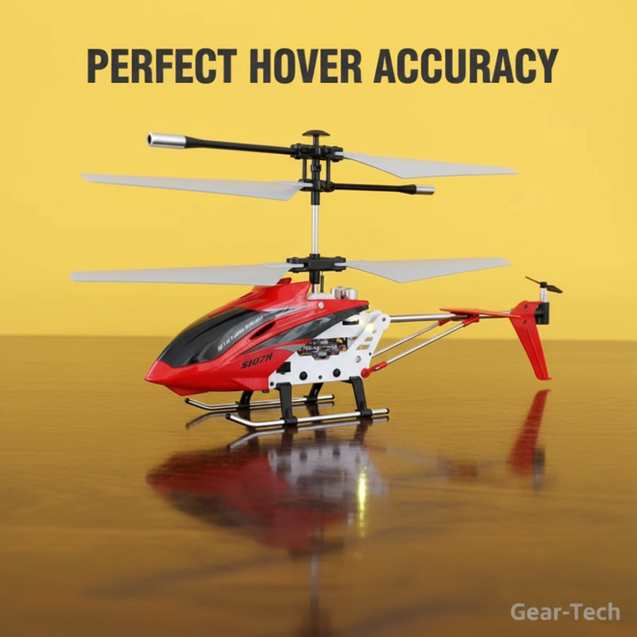 Colverro™ Remote Control Helicopter with LED Lights and Gyro Stabilizer