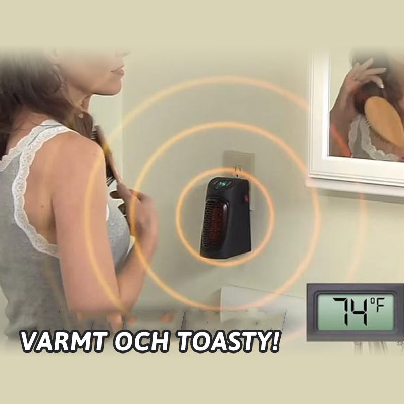 Colverro™ Plug-In Ceramic Space Heater with Adjustable Thermostat
