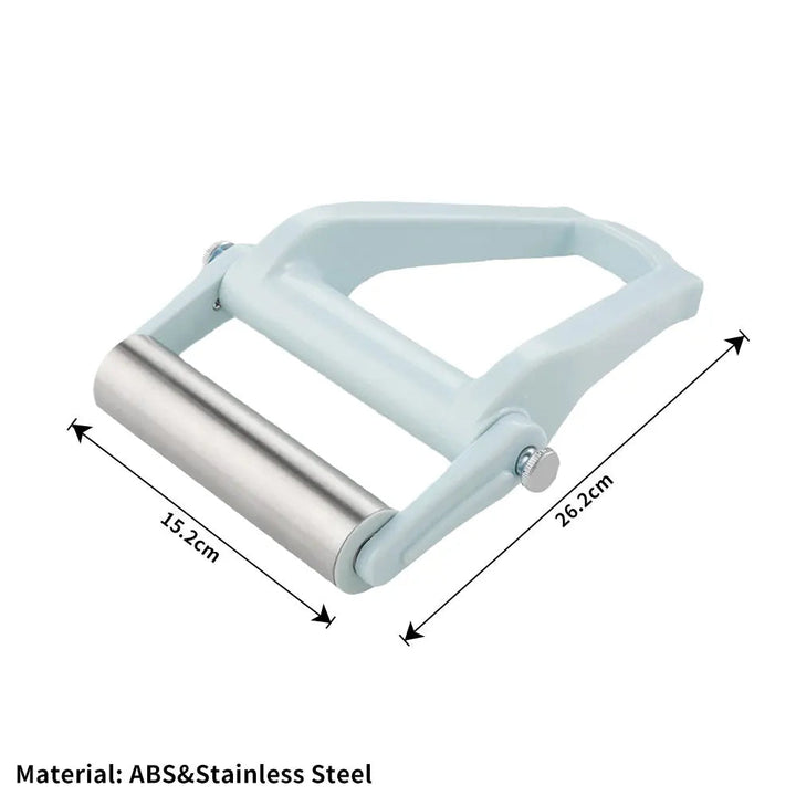 Colverro™ Stainless Steel Handheld Dough Roller with T-Shape Handle
