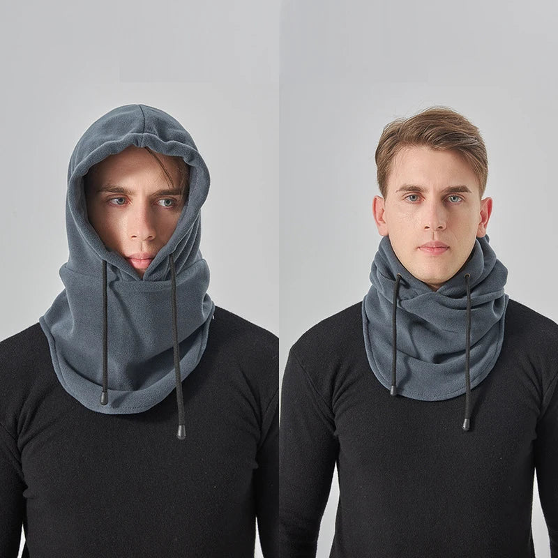 Colverro™ Polar Fleece Balaclava Ski Mask with Adjustable Drawstring