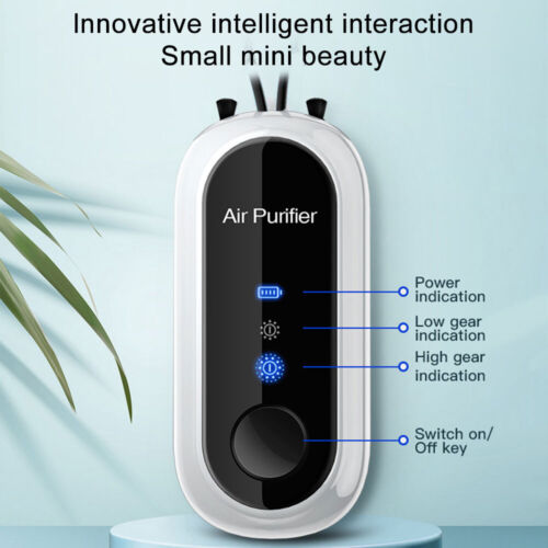 Colverro™ Wearable Mini Air Purifier Necklace with USB Charging